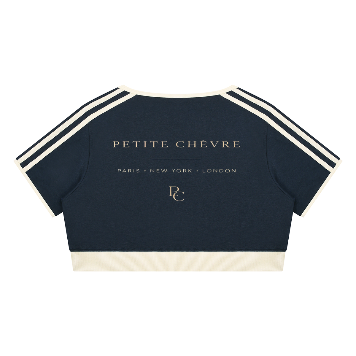 Women’s Color Block Crop T-Shirt