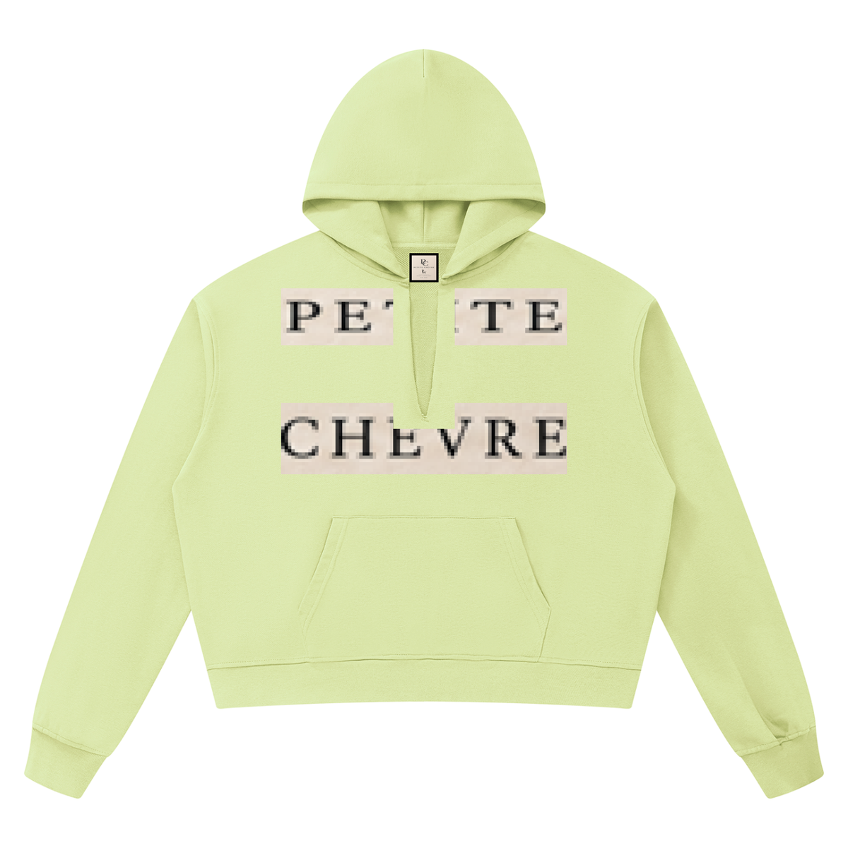 Boxy Raw Edge Hoodie  (multiple colors)