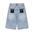 Men’s Vintage Wide Leg Denim Shorts