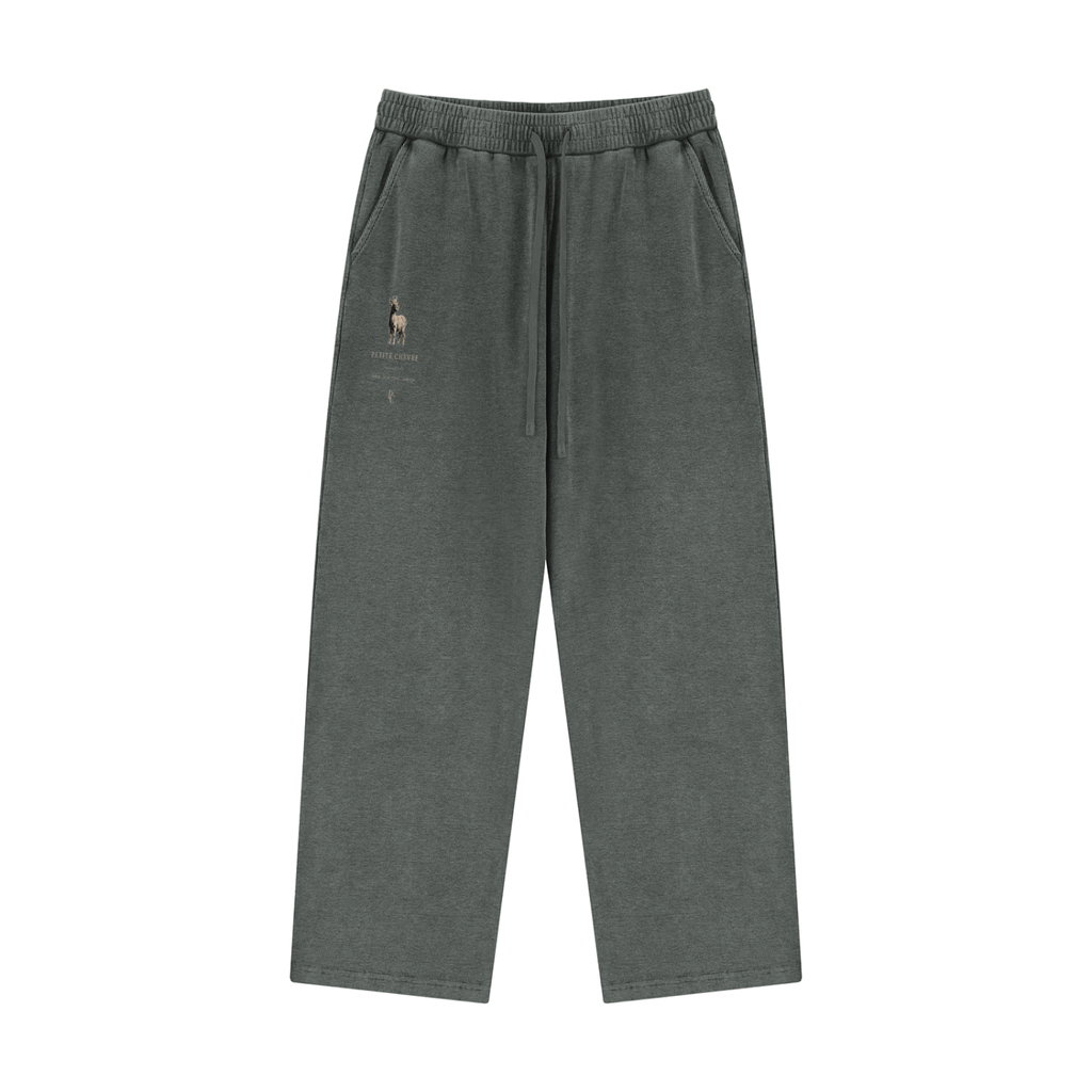 Unisex Mineral Wash Waffle Sweatpants