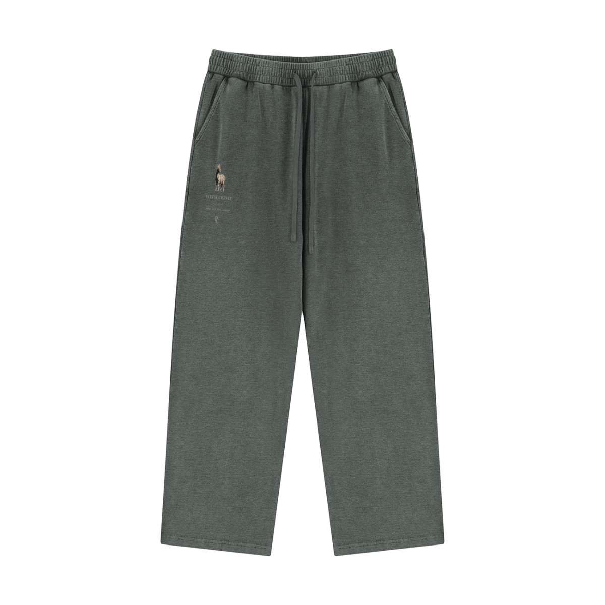Unisex Mineral Wash Waffle Sweatpants