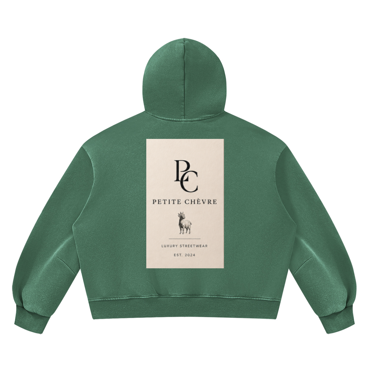 Vintage Wash Boxy Fleece Hoodie (multiple colors)