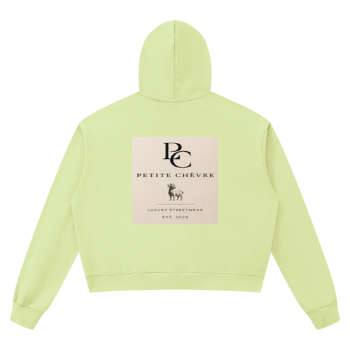 Boxy Raw Edge Hoodie  (multiple colors)
