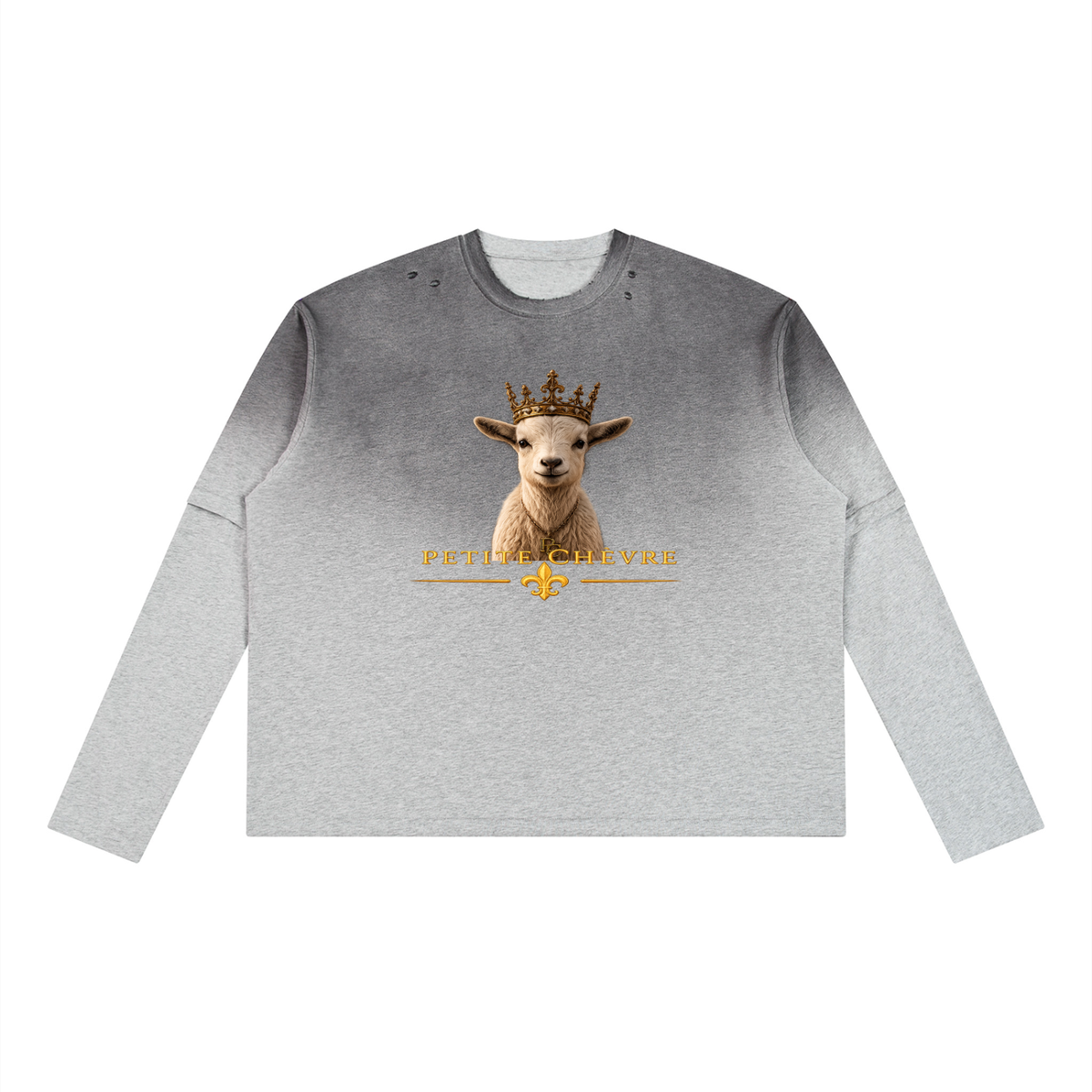 Unisex Vintage Wash Layered T-Shirt