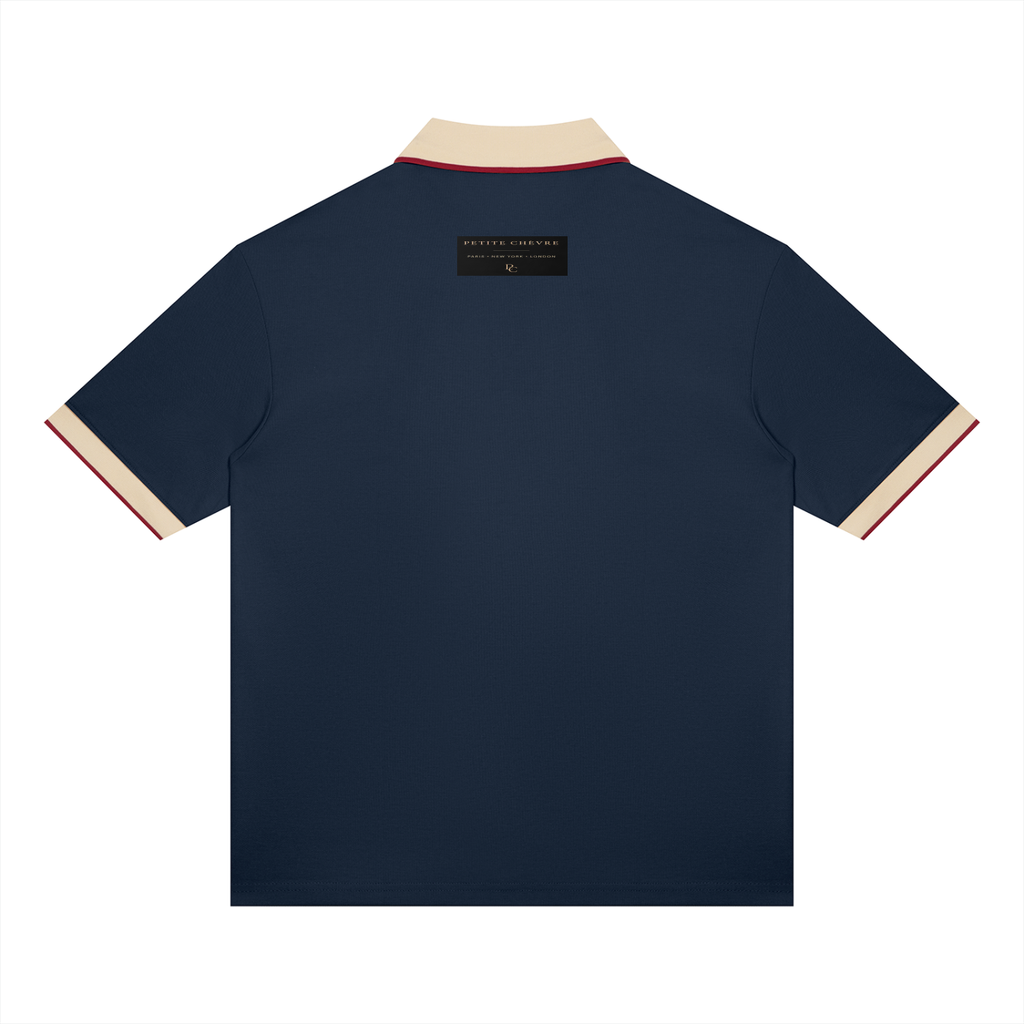 Color Block Polo Shirt (Multiple Colors)