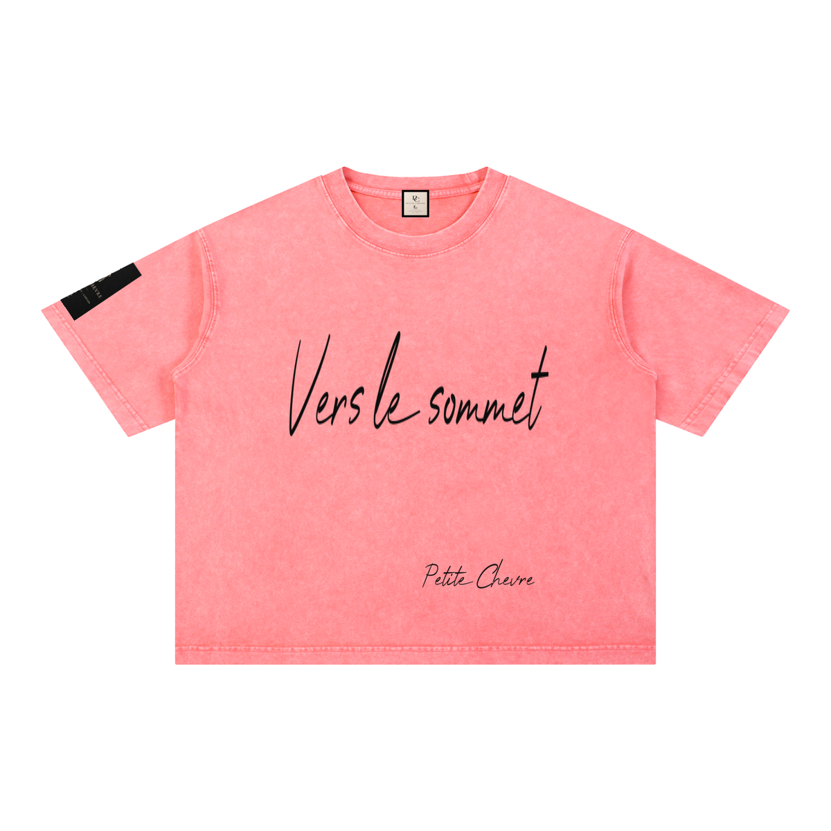 Mineral Wash Boxy Cotton T-Shirt