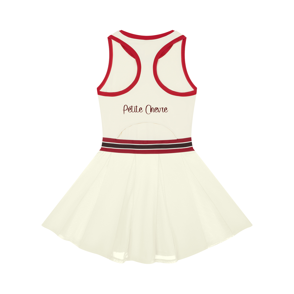 Women's Color Block A-Line Sleeveless Dress