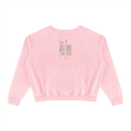 Unisex Raw Edge Crewneck Sweatshirt