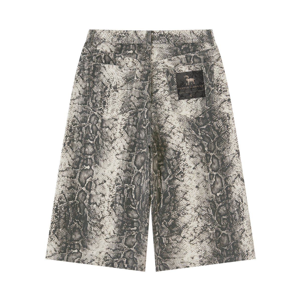 Men's Snake Print Shorts