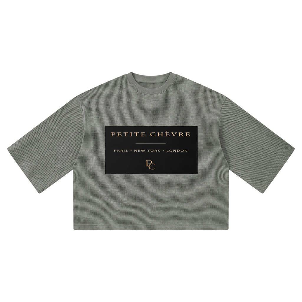 Unisex Waffle Boxy T-Shirt