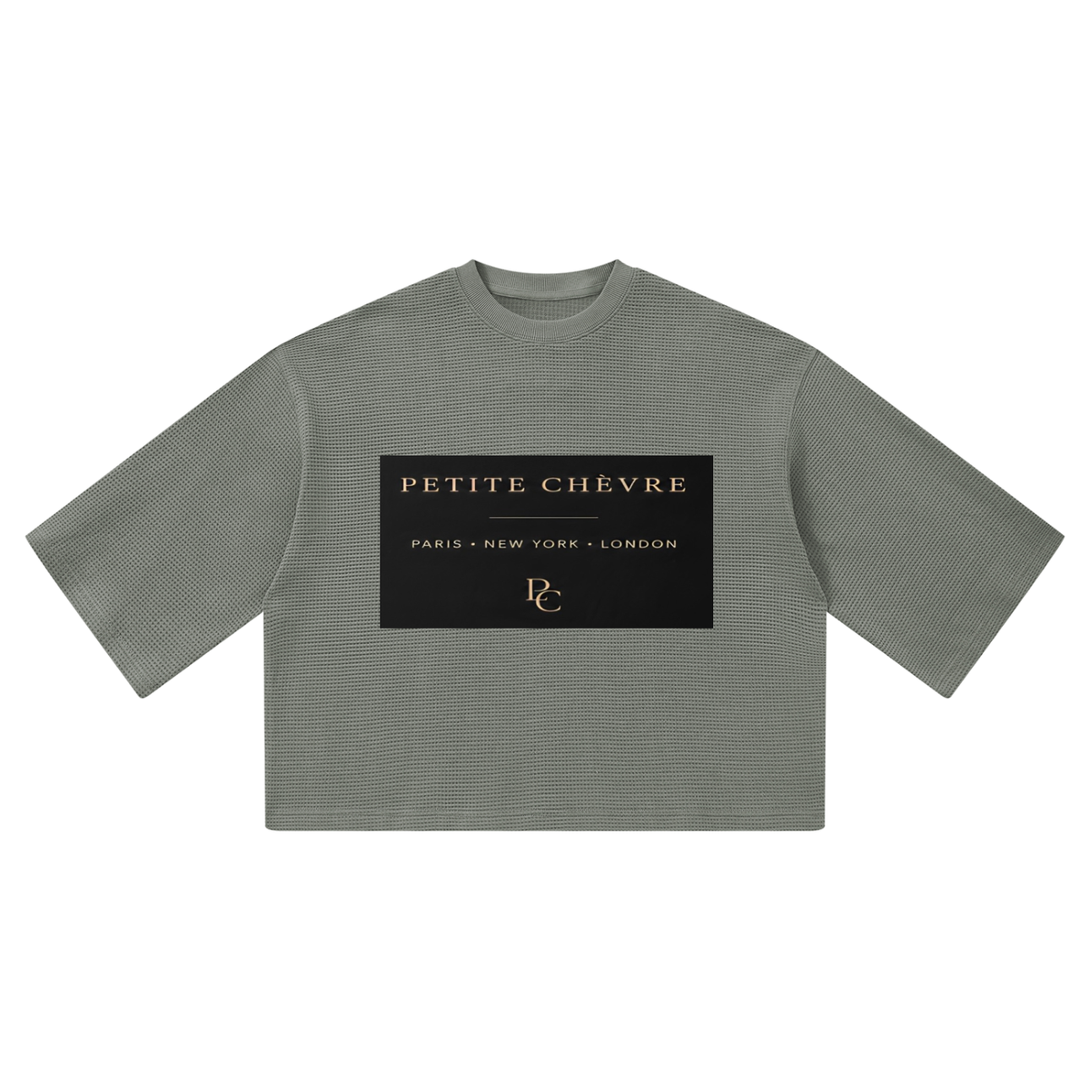 Unisex Waffle Boxy T-Shirt