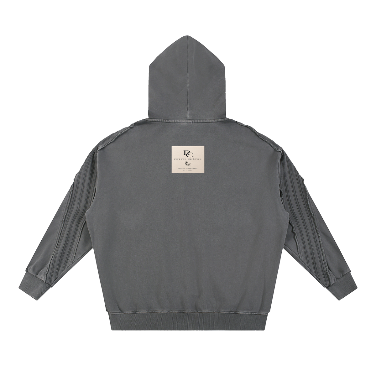 Nothing But Legends - Rien que des légendes - Snow Washed Tape Raw Edge Zip Hoodie