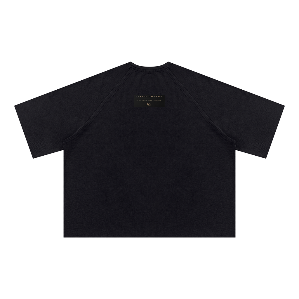 Tony Montana Mineral Wash Boxy Waffle T-Shirt (multiple colors)