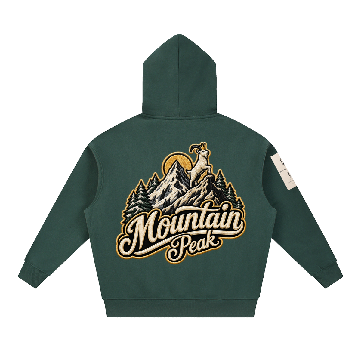 Essential Oversized Boxy Fit Fleece Hoodie