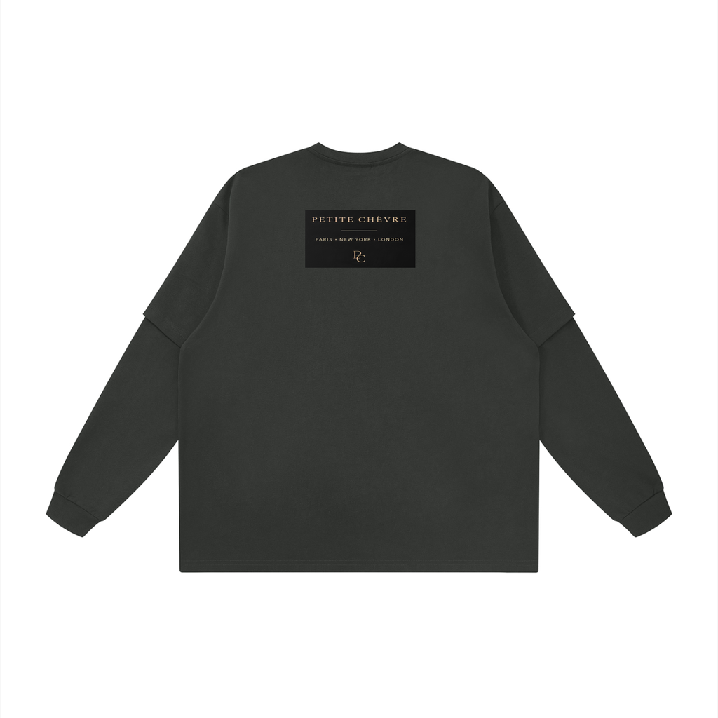 Street Goth Layered Oversized T-Shirt
