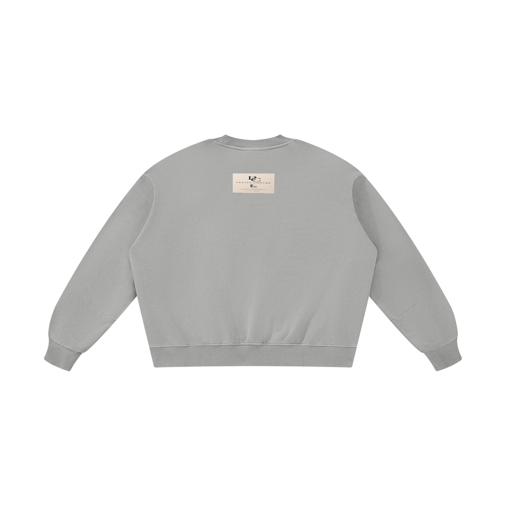 Unisex Boxy Vintage Washed Sweatshirt