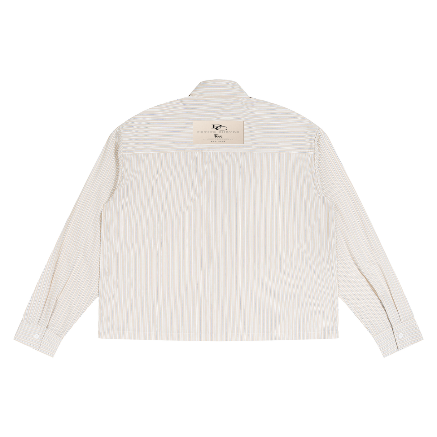 Unisex Boxy Striped Shirt