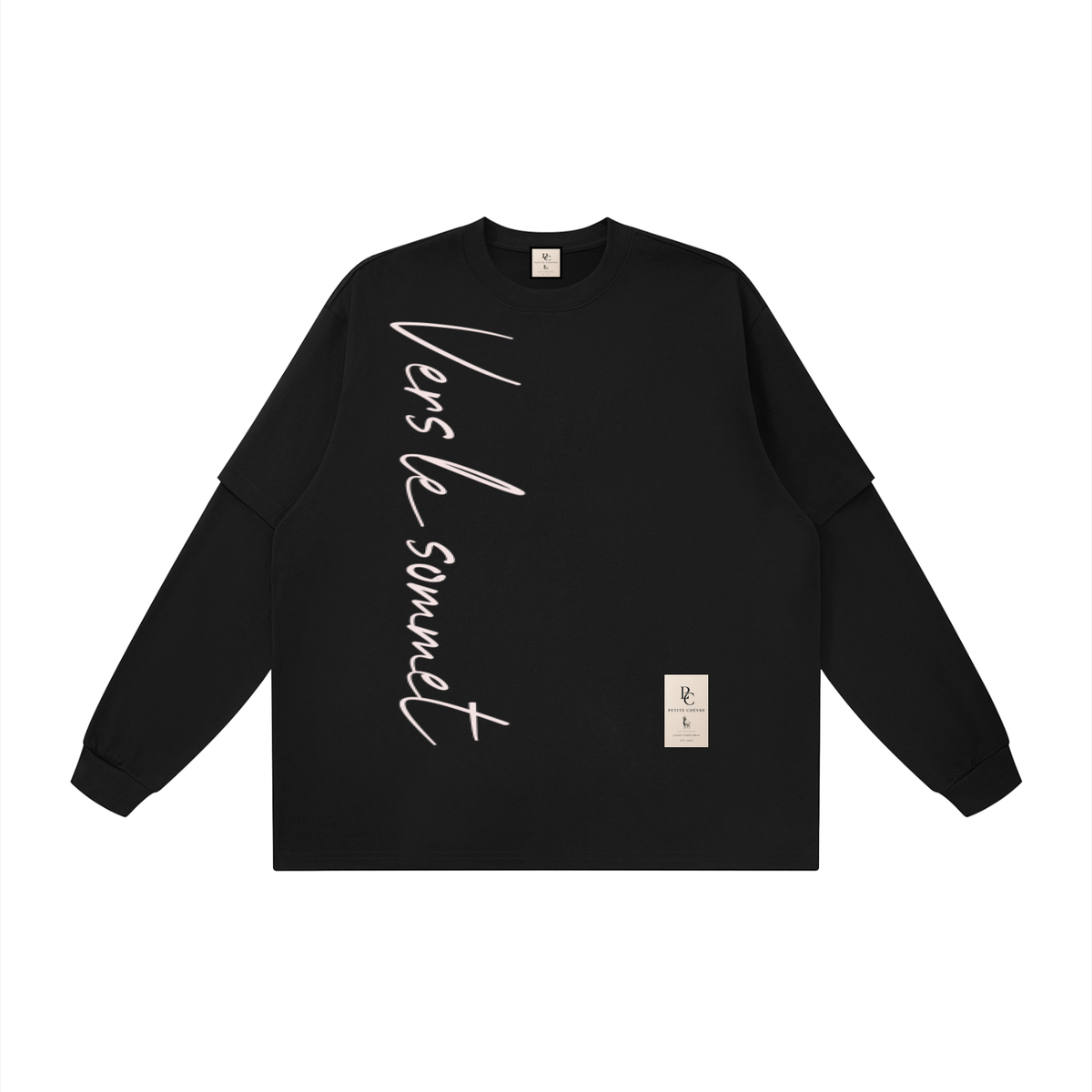 Unisex Layered Oversized T-Shirt