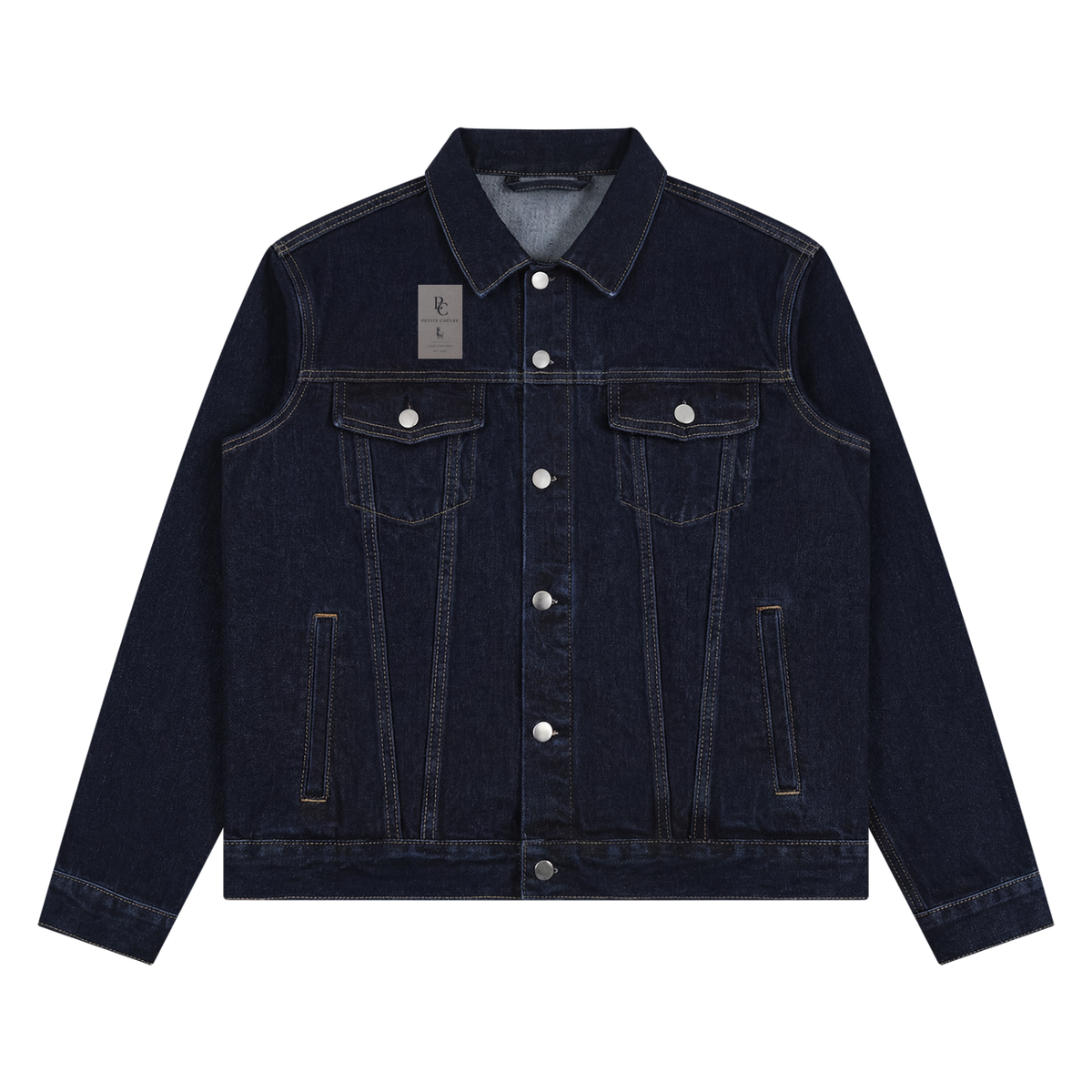 Unisex Vintage Wash Denim Jacket