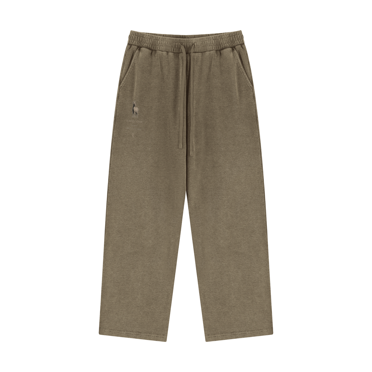 Unisex Mineral Wash Waffle Sweatpants