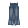 Women’s Vintage Wash Wide Leg Jeans