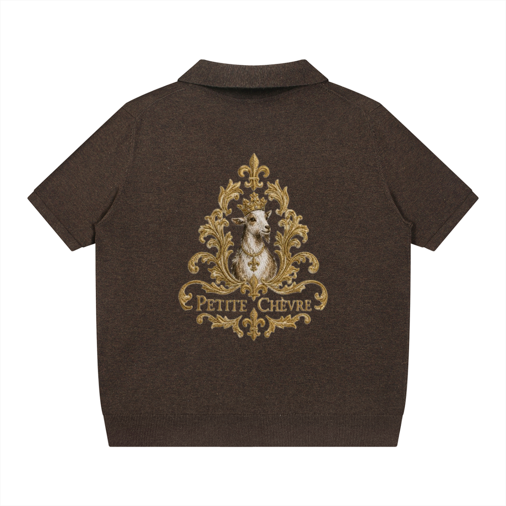 Unisex Heavyweight Oversized Polo Shirt