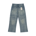 Men’s Vintage Wash Wide Leg Jeans