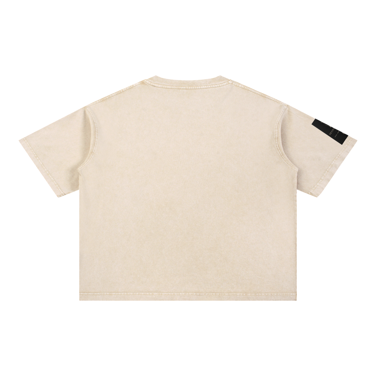 Mineral Wash Boxy Cotton T-Shirt