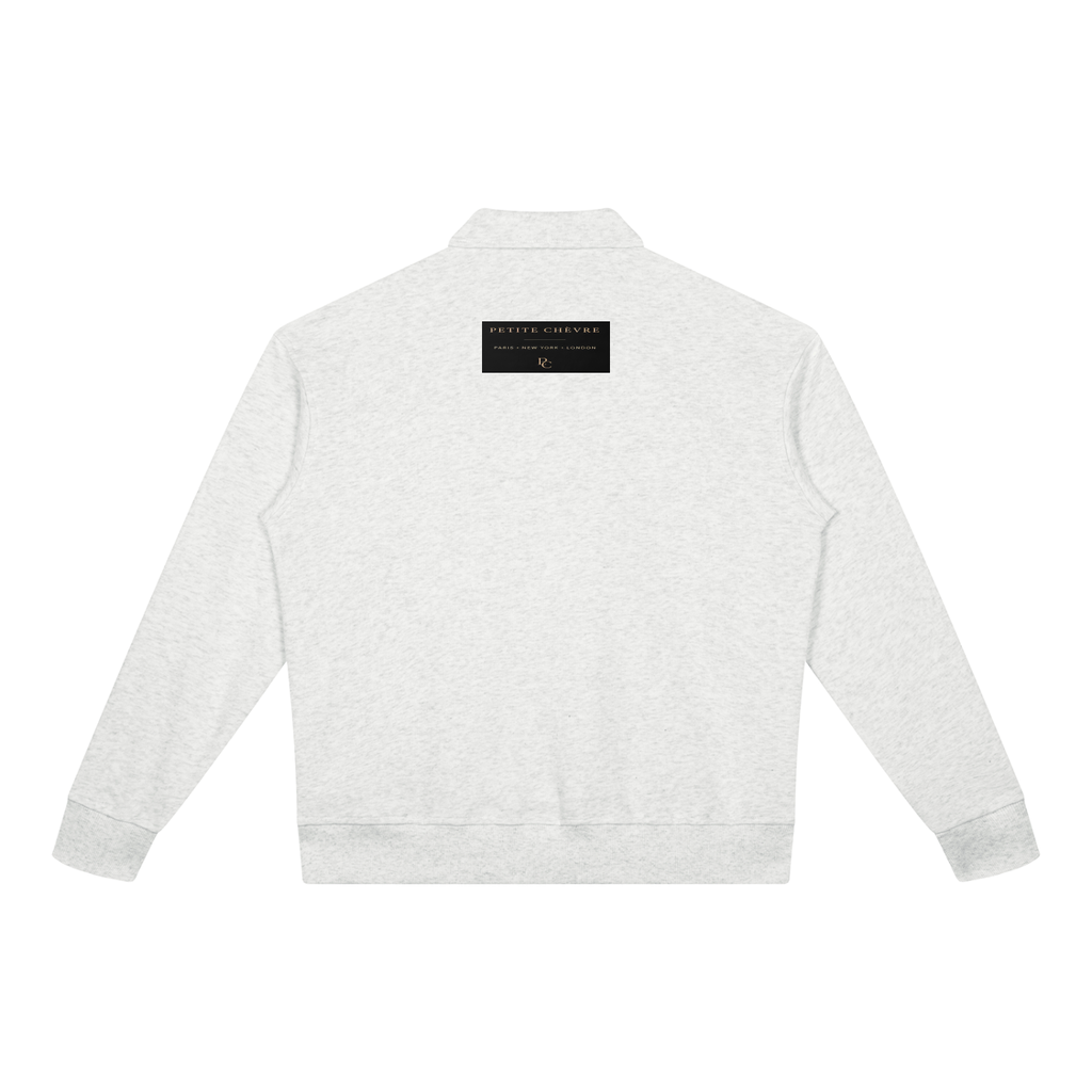 Unisex Boxy Quarter-Zip Sweatshirt