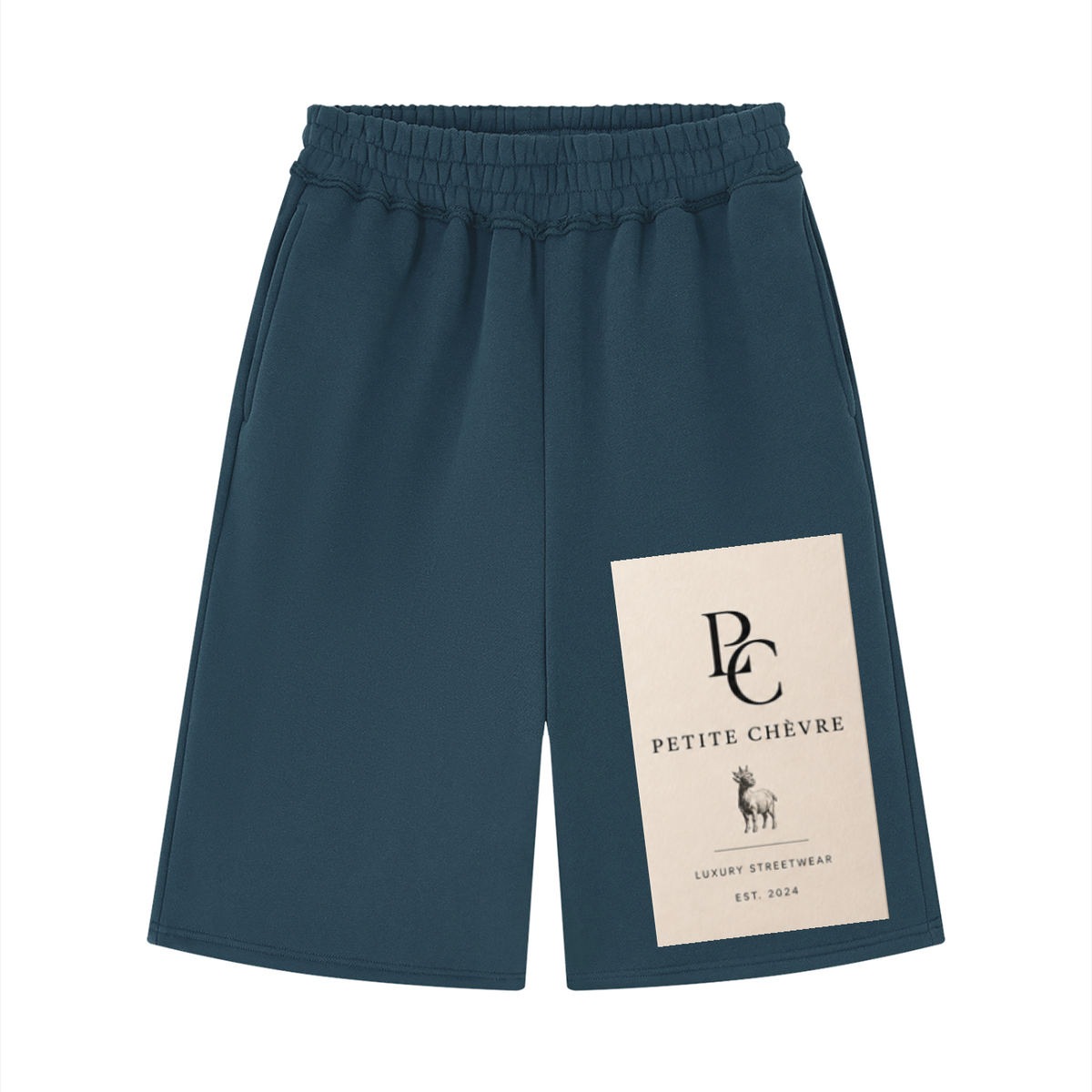Raw Edge Fleece Shorts (multiple colors)