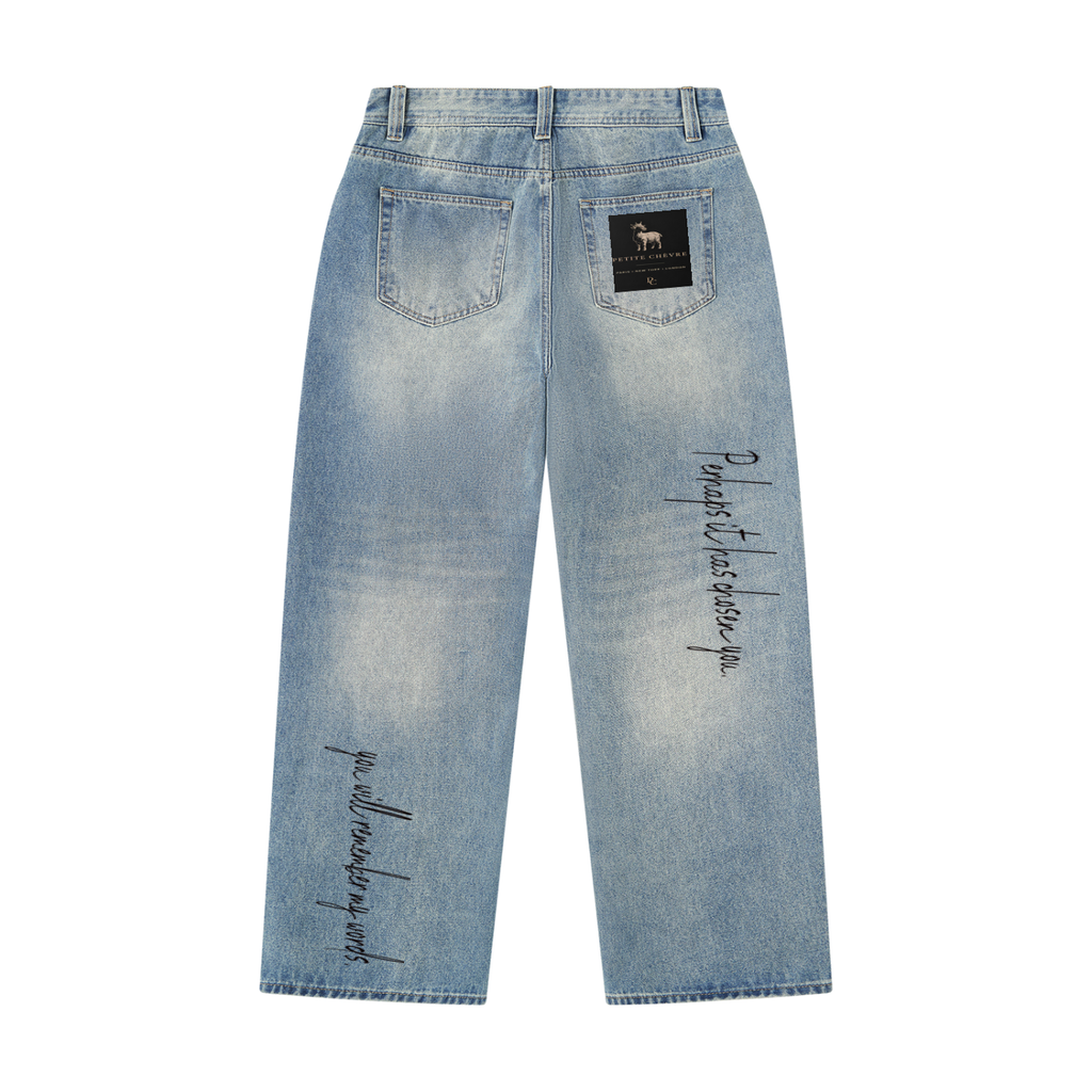 Men’s Vintage Wash Denim Jeans