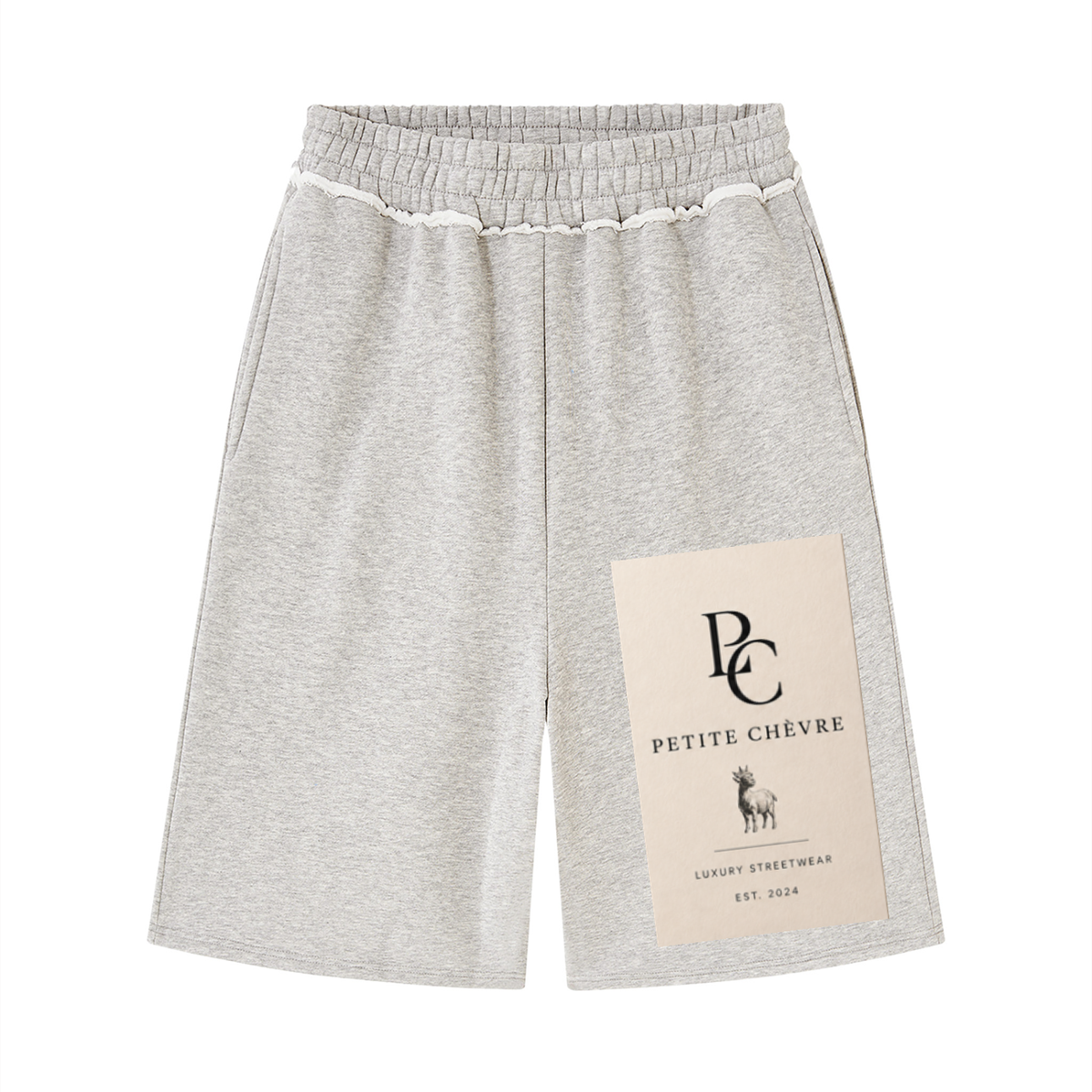 Raw Edge Fleece Shorts (multiple colors)