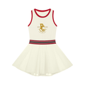 Women's Color Block A-Line Sleeveless Dress