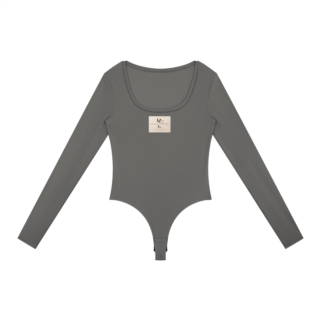 Women's Tight Long Sleeve Yoga Bodysuit