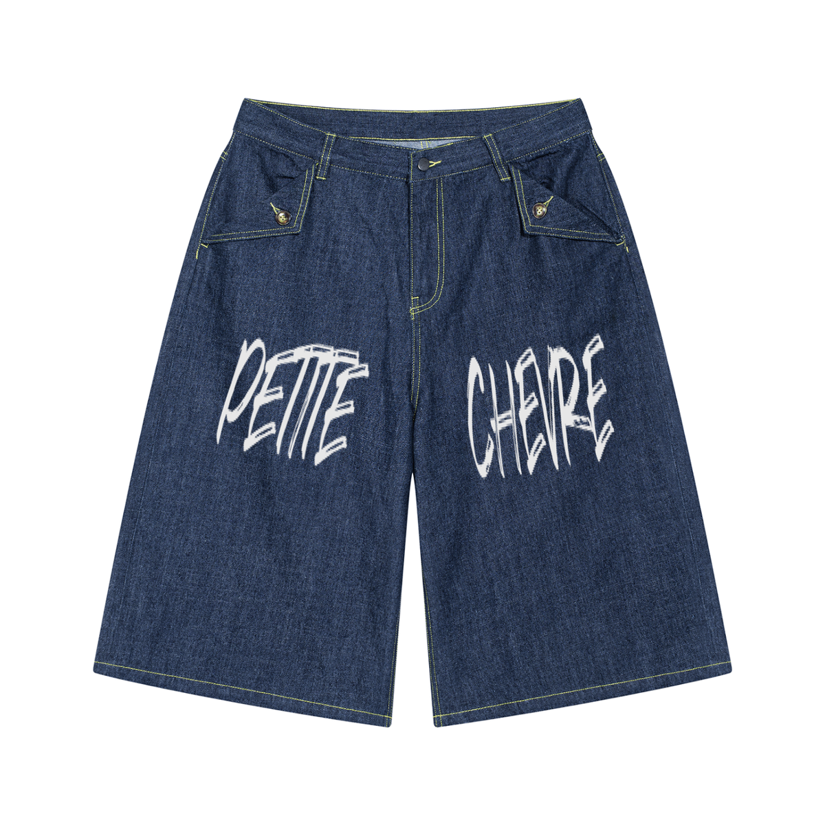 Men's Vintage Wash Denim Shorts