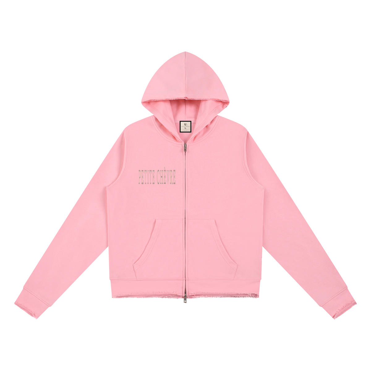 Women’s Raw Edge Full Zip Hoodie