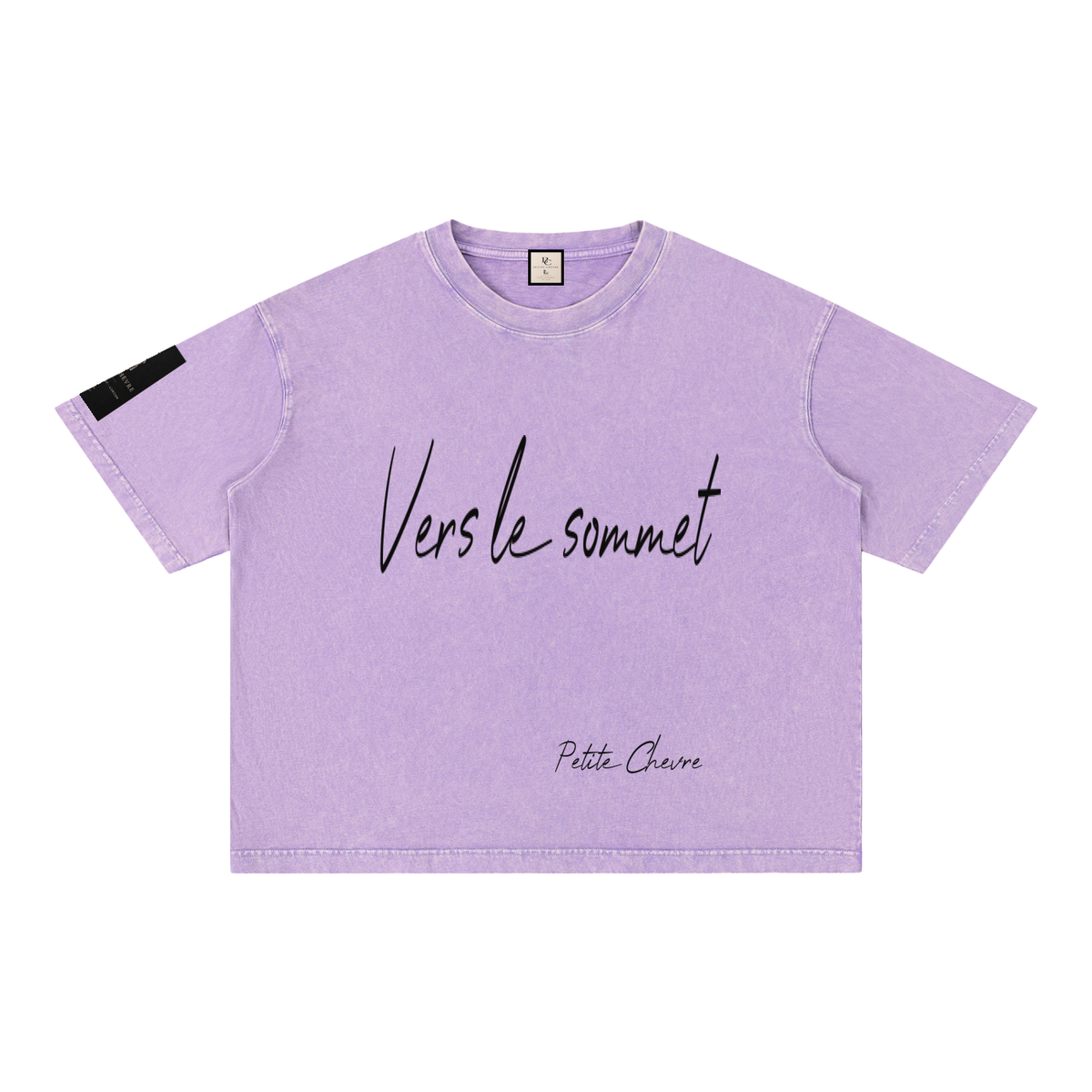 Mineral Wash Boxy Cotton T-Shirt