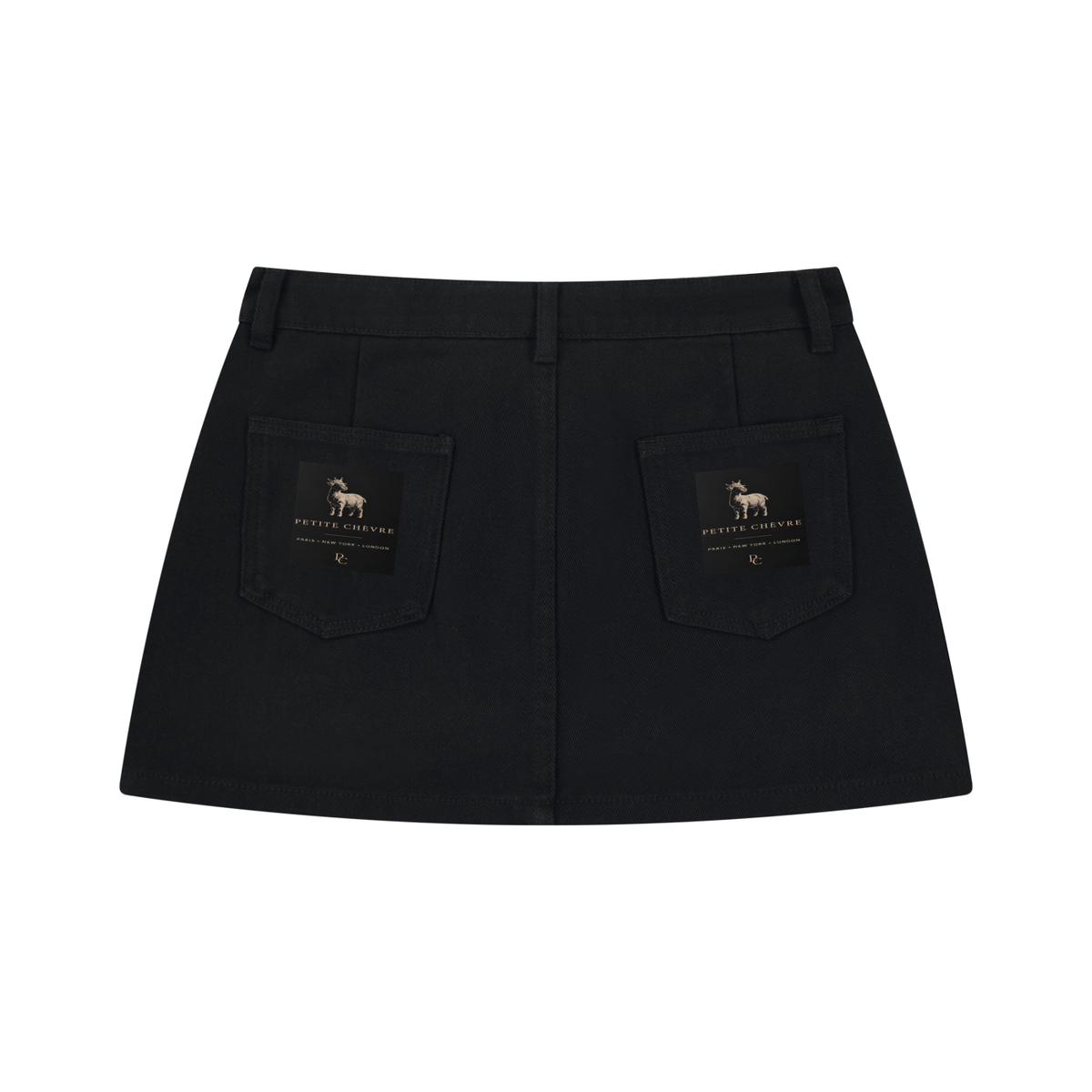 Women's Studded Denim Mini Skirt