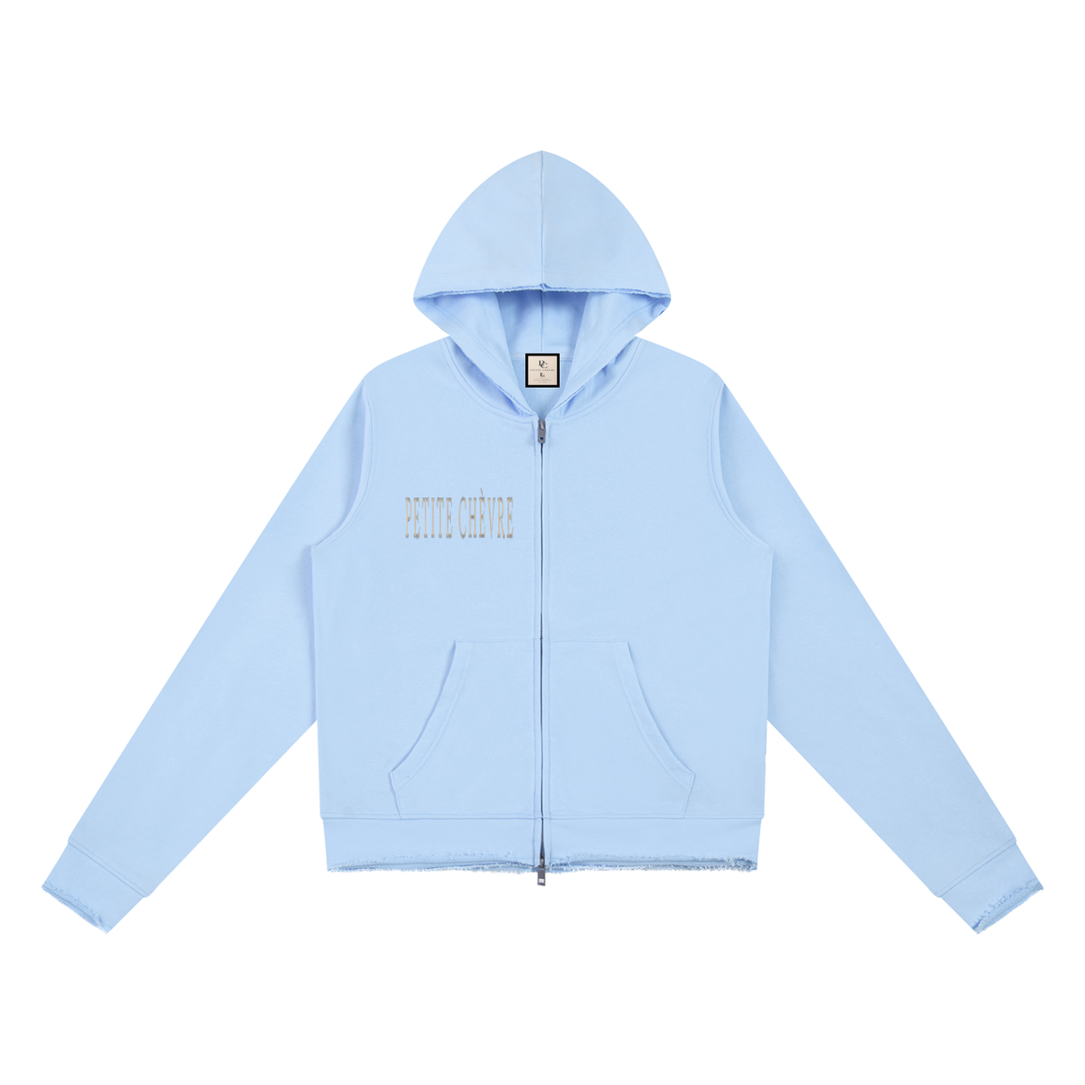 Women’s Raw Edge Full Zip Hoodie