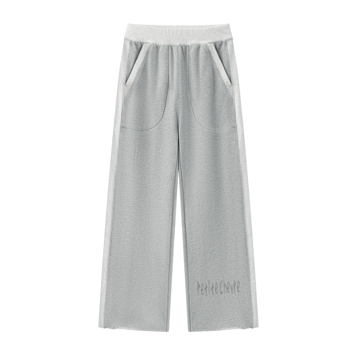 Women's Color Block Raw Hem Sweatpants