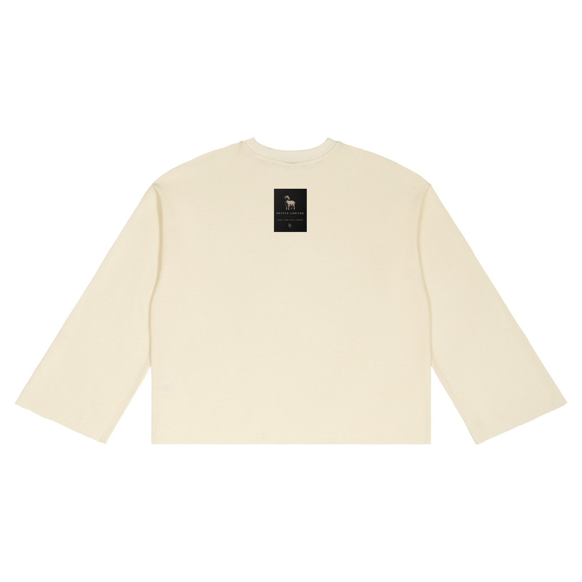 Unisex Waffle Raw Edge T-Shirt