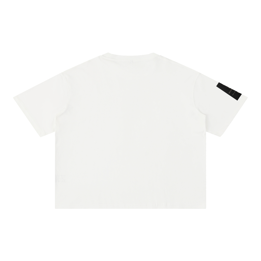 Mineral Wash Boxy Cotton T-Shirt