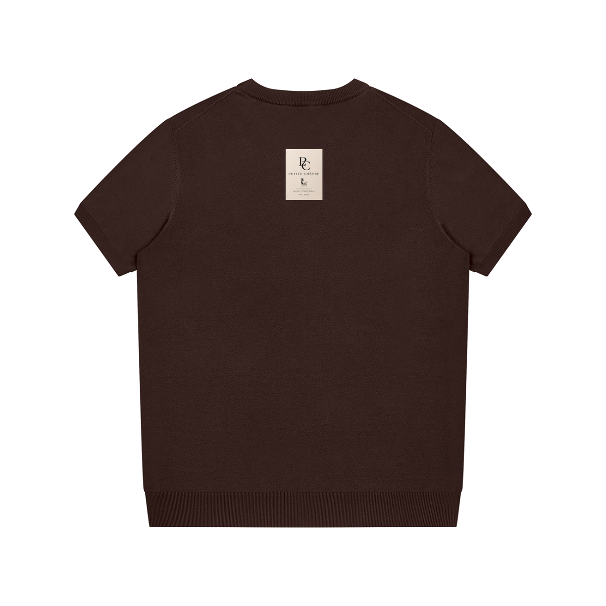 Crewneck Knit T-Shirt (multiple colors)