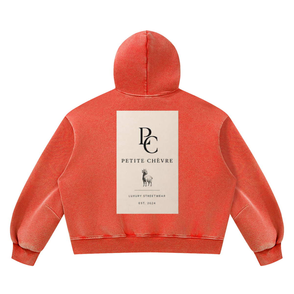 Vintage Wash Boxy Fleece Hoodie (multiple colors)