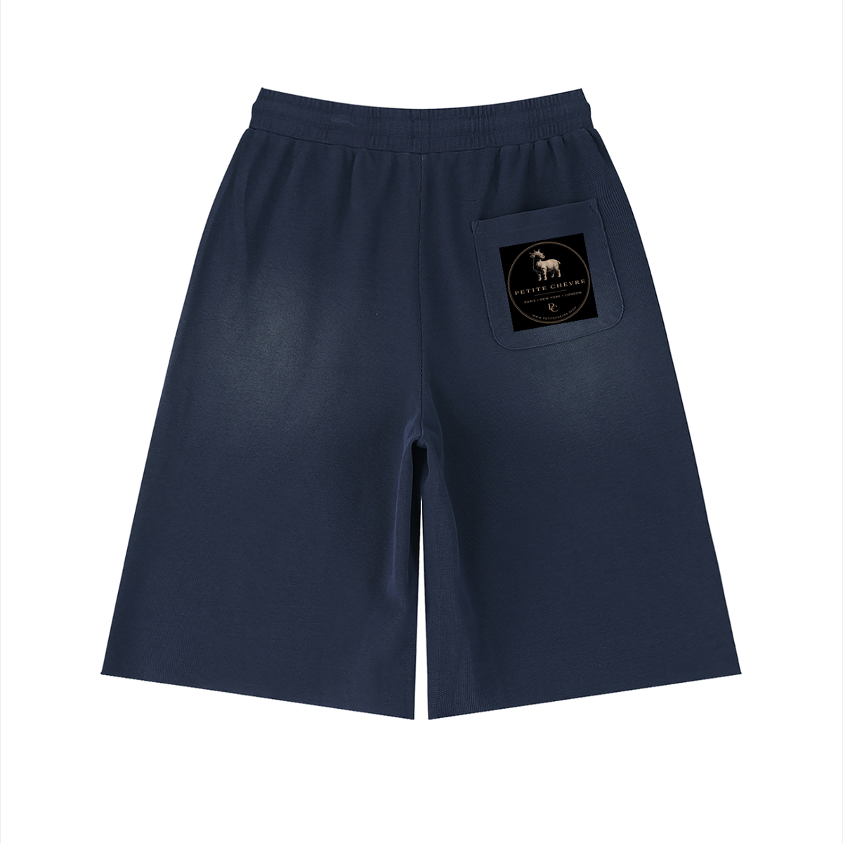 Unisex Sunfade Raw Edge Shorts
