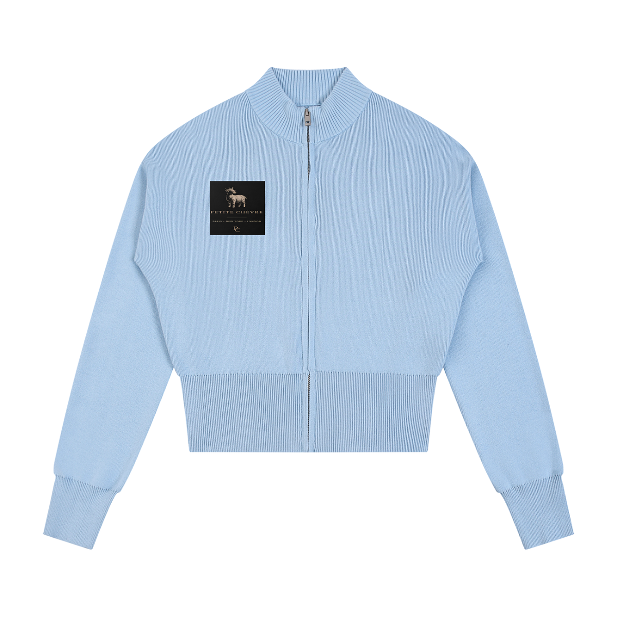 Women’s Mock Neck Zip Up Cardigan