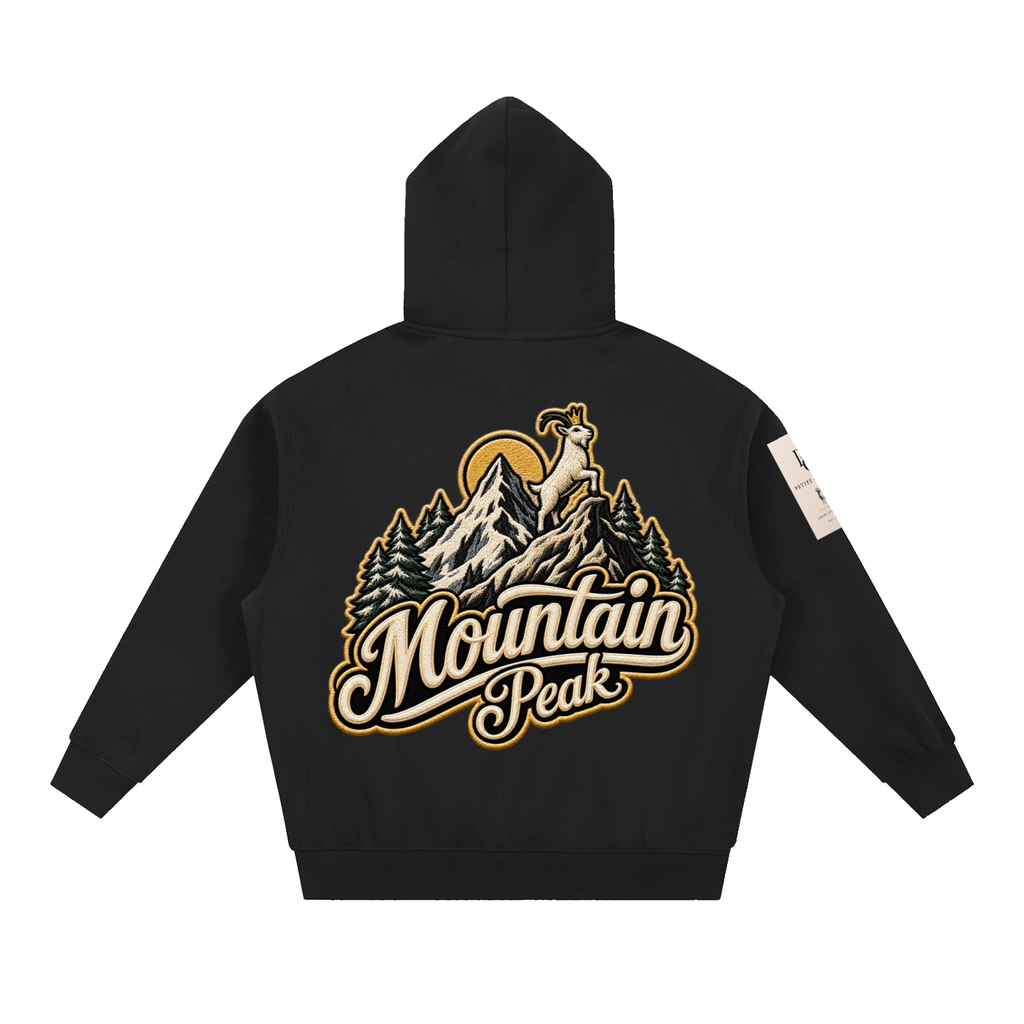 Essential Oversized Boxy Fit Fleece Hoodie