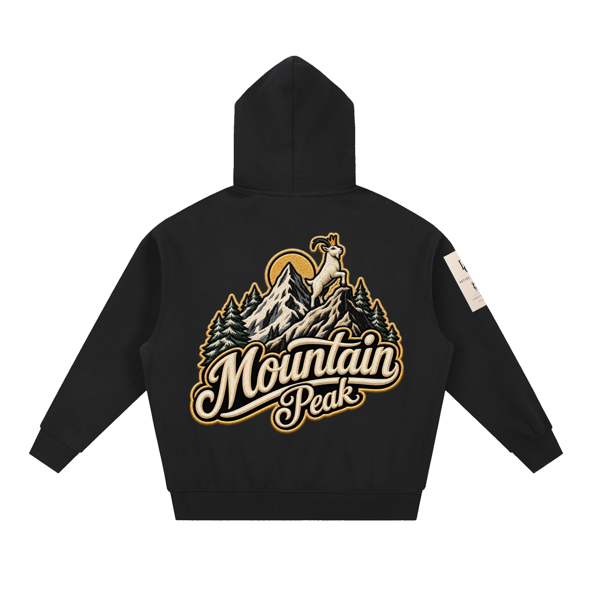 Essential Oversized Boxy Fit Fleece Hoodie