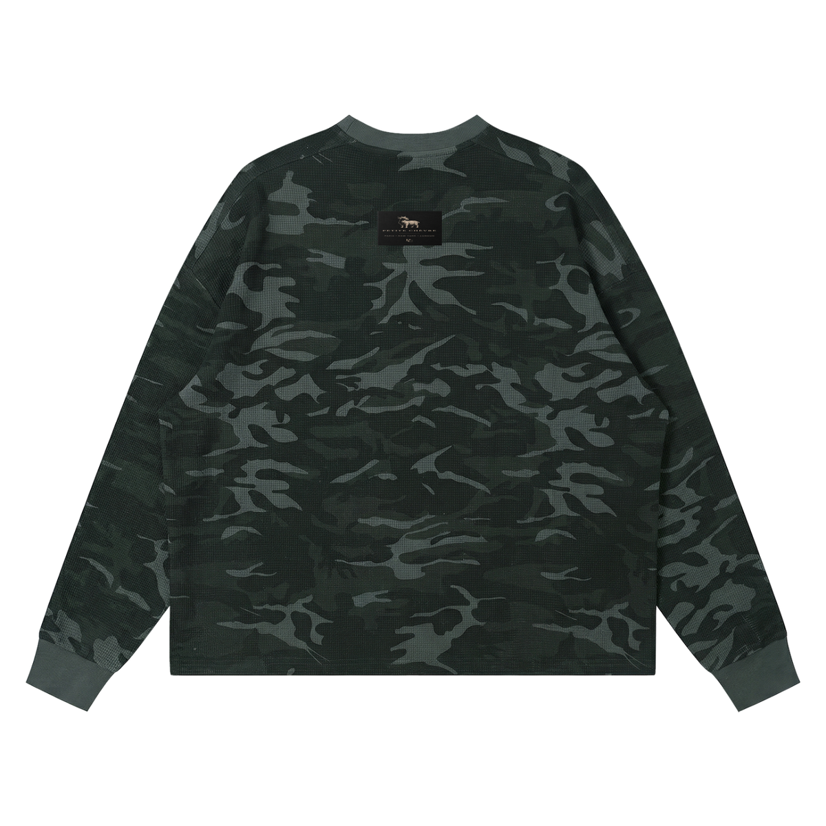 Unisex Waffle Boxy Long Sleeve T-Shirt