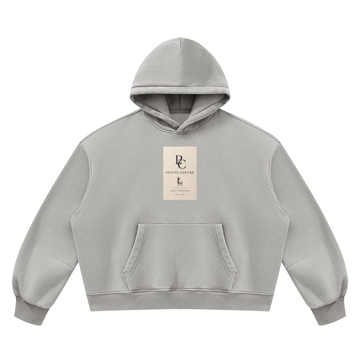 Vintage Wash Boxy Fleece Hoodie (multiple colors)